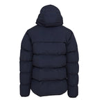 back view of Chevron Puffer Jacket (980) navy