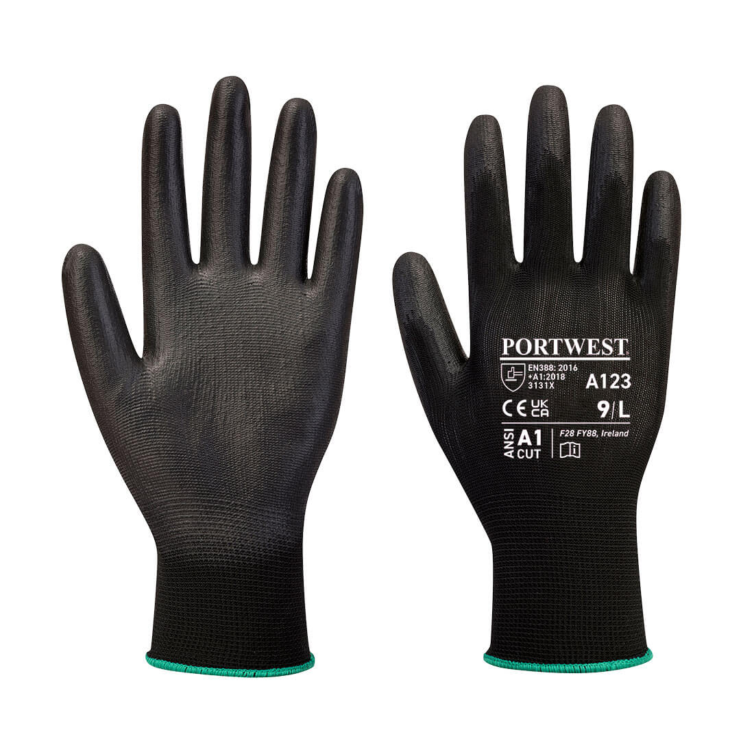 Portwest - PU Palm Glove Latex Free - Full Carton (144 pairs)