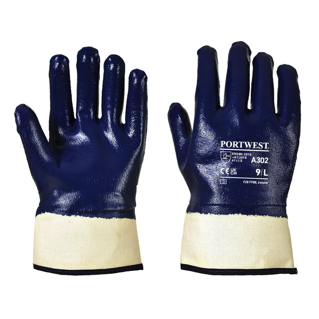 Portwest - Fully Dipped Nitrile Safety Cuff