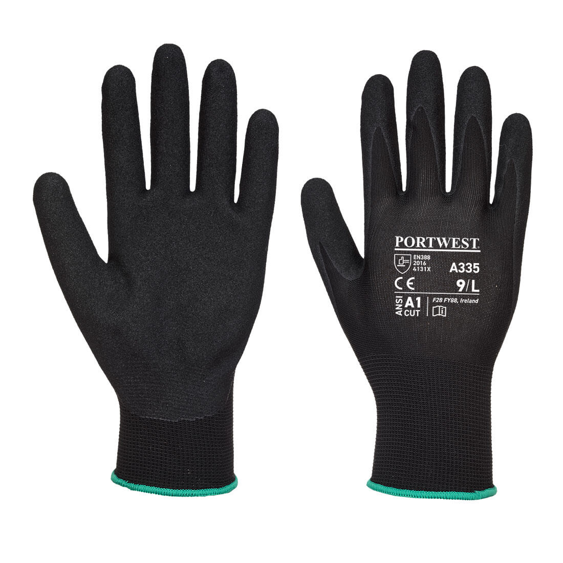 Portwest - Dermi-Grip NPR15 Nitrile Sandy Glove