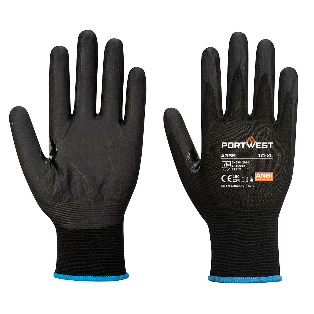 Portwest - NPR15 Nitrile Foam Touchscreen Glove (Pk12)