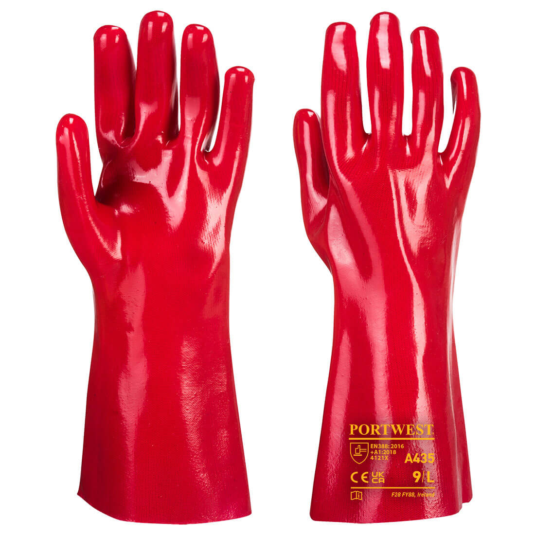 Portwest - Grip 12 PVC Gauntlet 35cm