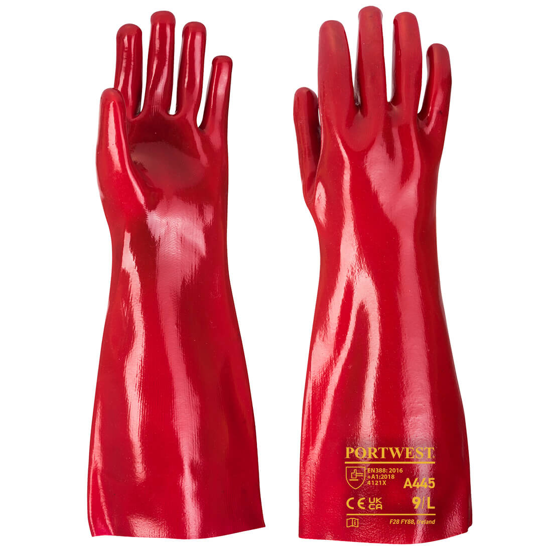 Portwest - Grip 12 PVC Gauntlet 45cm