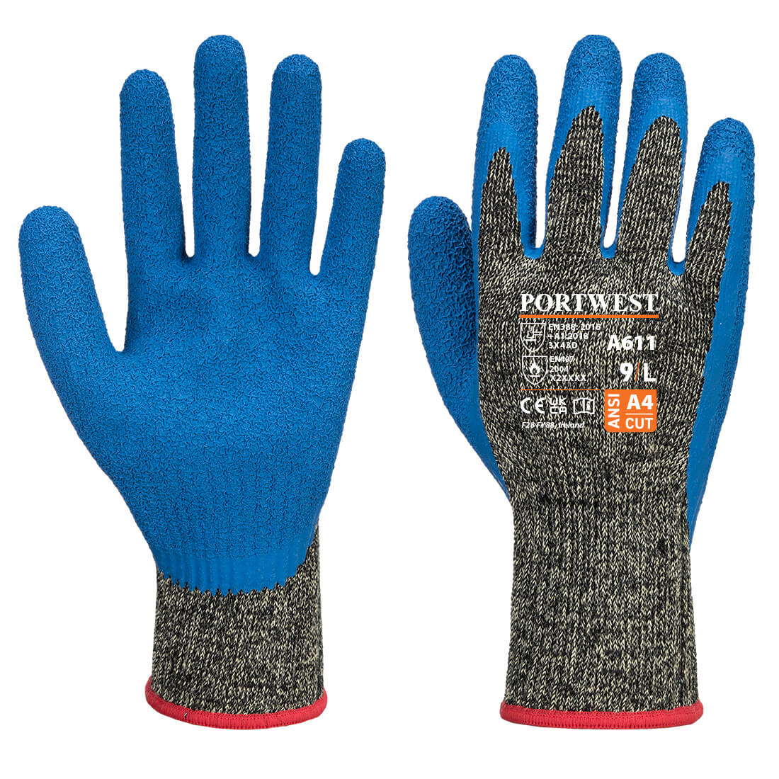 Portwest - Aramid HR Cut Latex Glove