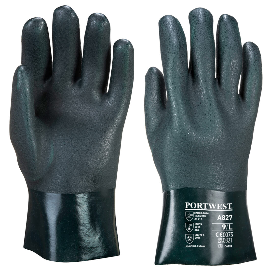 Portwest - Double Dipped PVC Gauntlet 27cm
