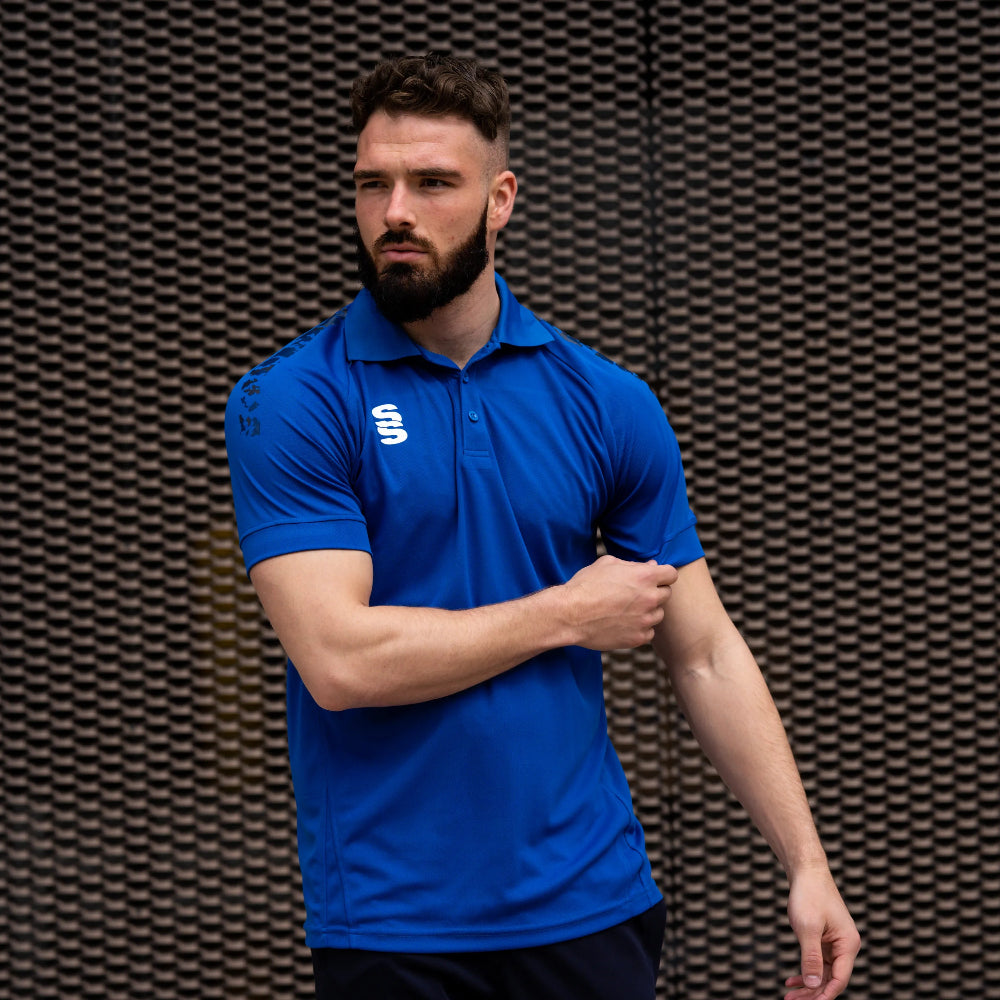 Stuart Surridge Dual Solid Colour Polo - Royal