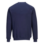 A navy Portwest - Anti-Static ESD Sweatshirt