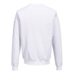 A white Portwest - Anti-Static ESD Sweatshirt