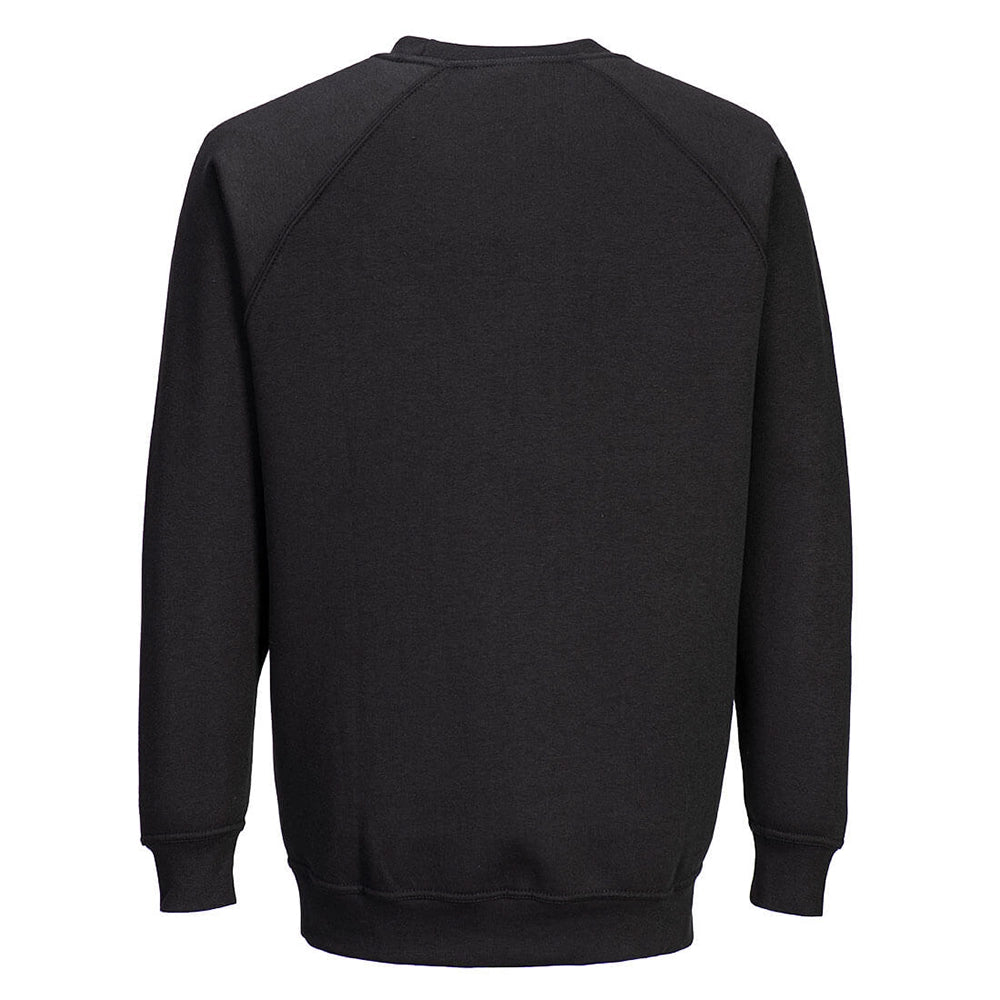 A black Portwest - Roma Sweatshirt B300