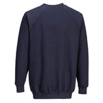 A navy Portwest - Roma Sweatshirt B300