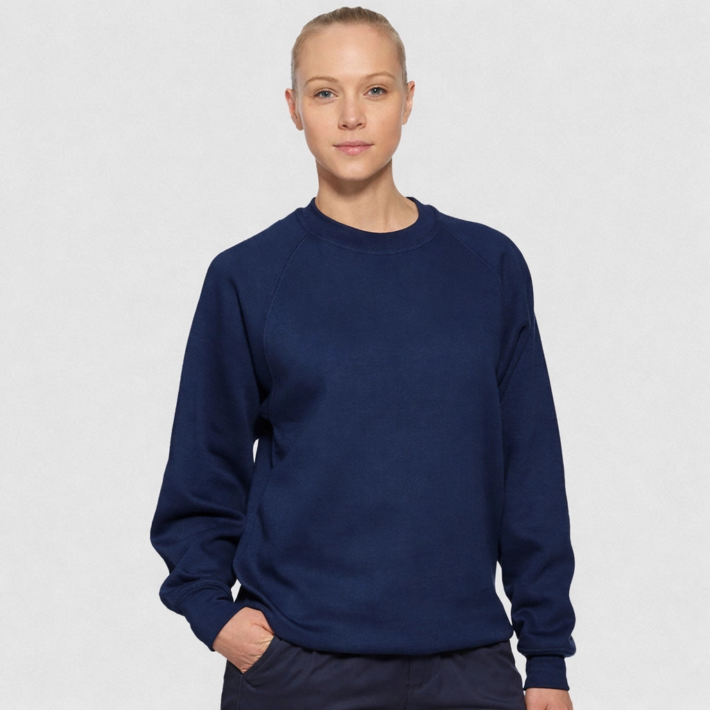 A model wearing a Portwest - Roma Sweatshirt B300