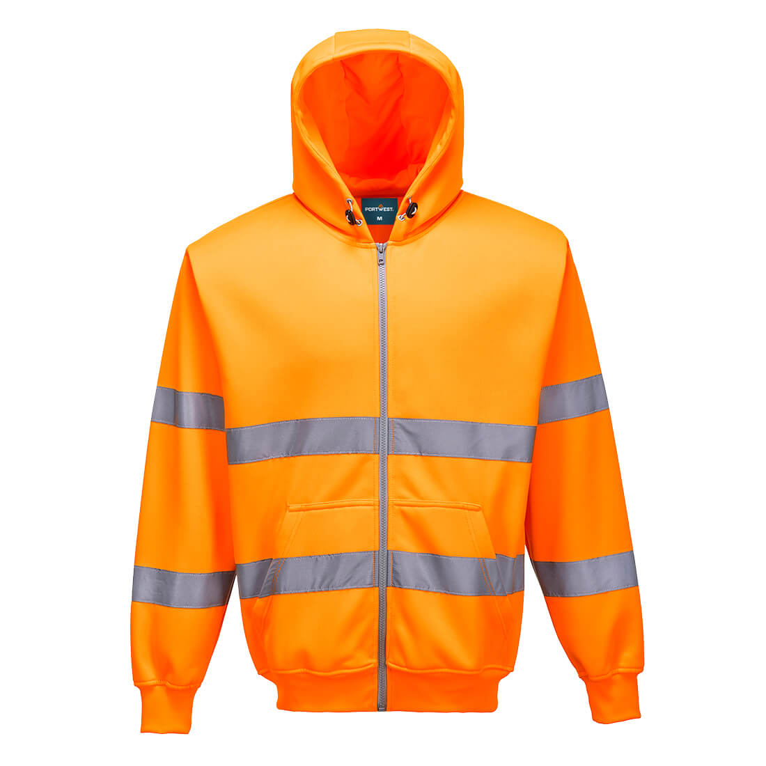 Portwest - Hi-Vis Zipped Hoodie