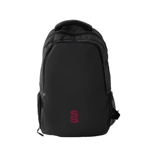 DU004 BLACK MAROON LOGO
