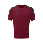 DU009 MAROON FOREST DOTS