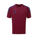 DU009 MAROON ROYAL DOTS