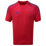 DU009 RED ROYAL DOTS