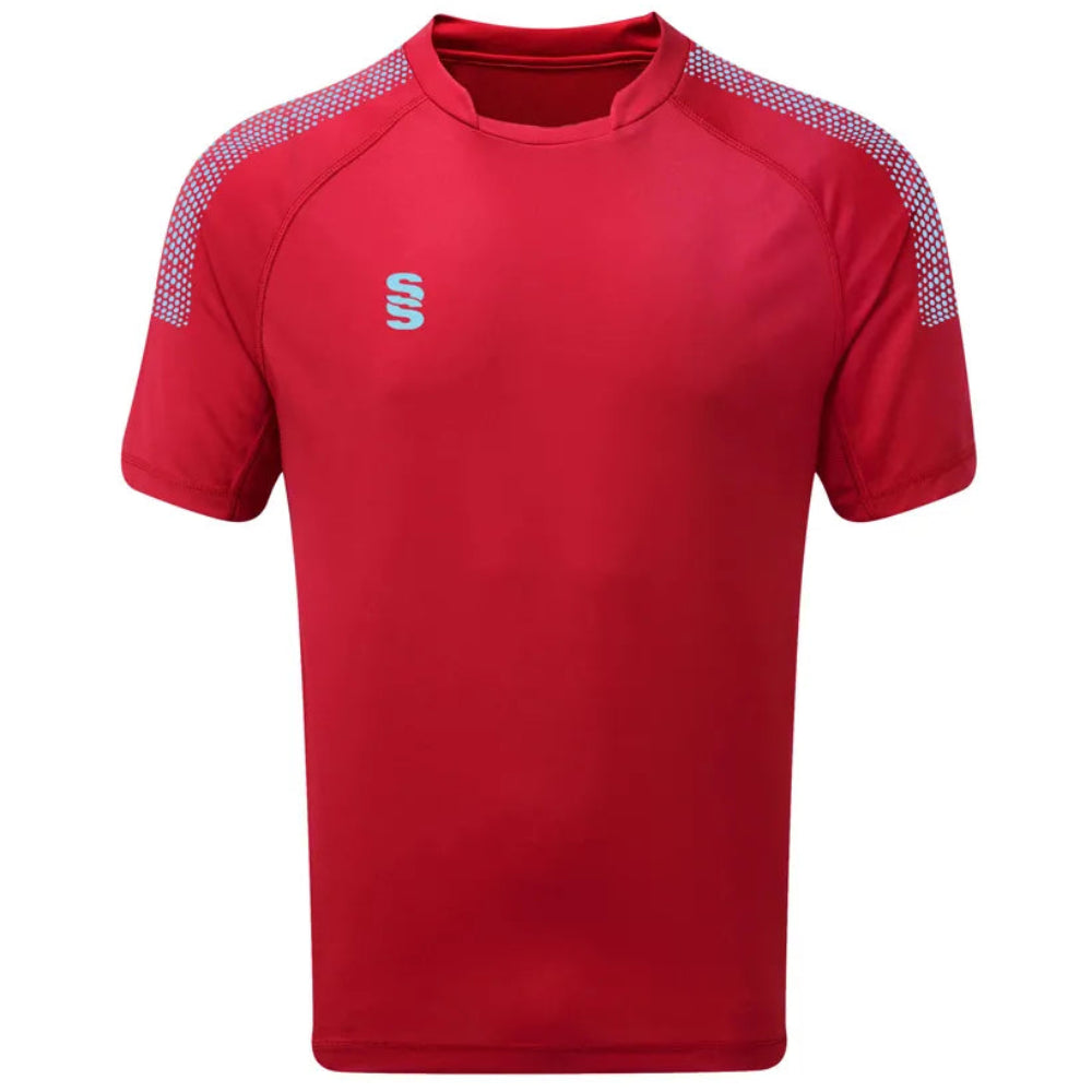 DU009 RED SKY DOTS
