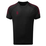 DU009W BLACK MAROON DOTS
