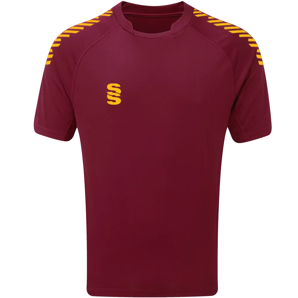 DU009 MAROON AMBER DIAGONAL