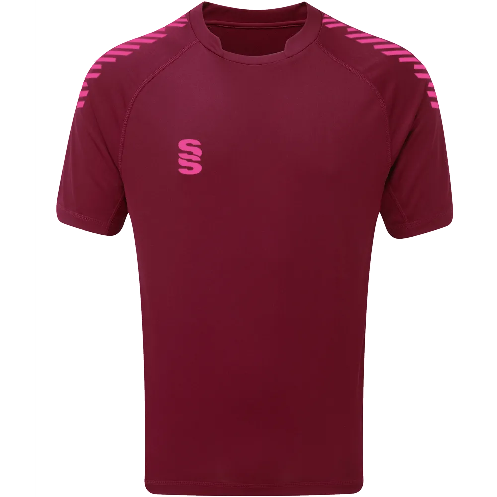 DU009 MAROON PINK DIAGONAL