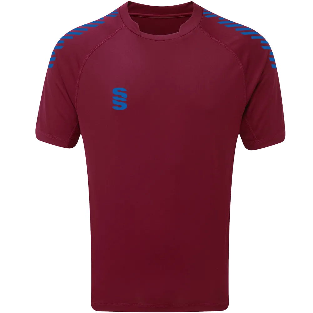 DU009 MAROON ROYAL DIAGONAL