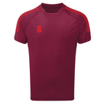 DU009W MAROON RED DOTS