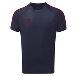 DU009W NAVY MAROON DOTS