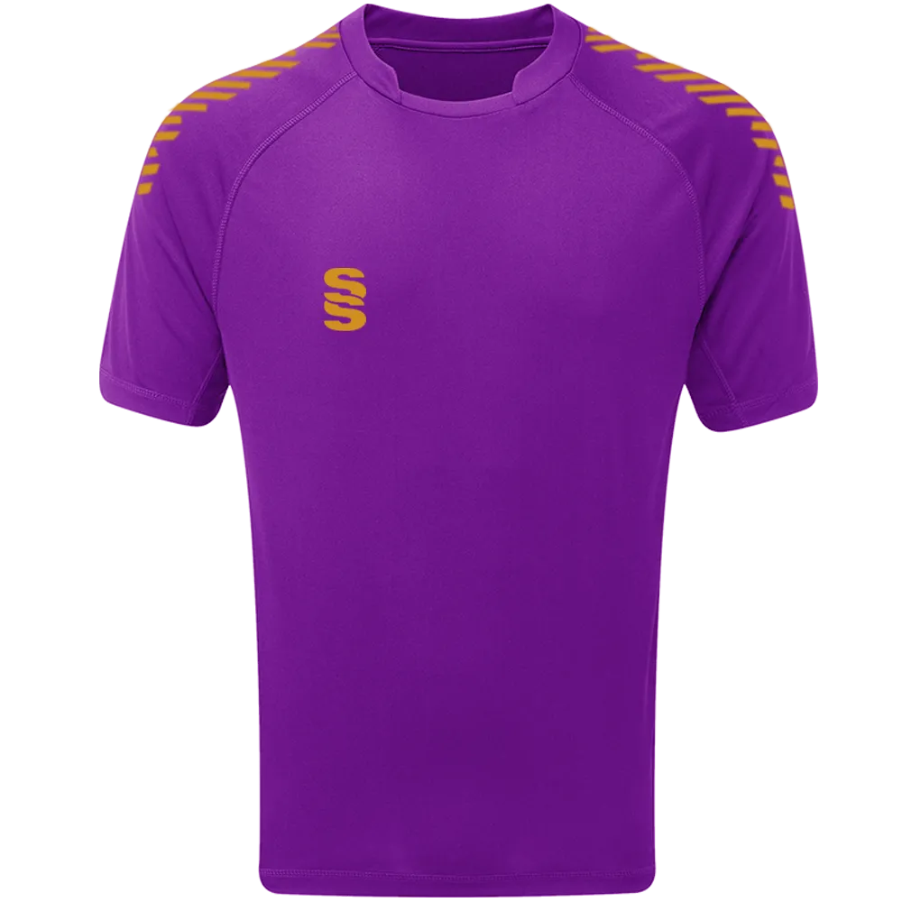 DU009 PURPLE GOLD DIAGONAL