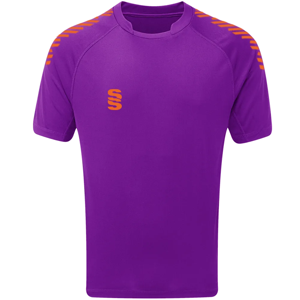 DU009 PURPLE ORANGE DIAGONAL