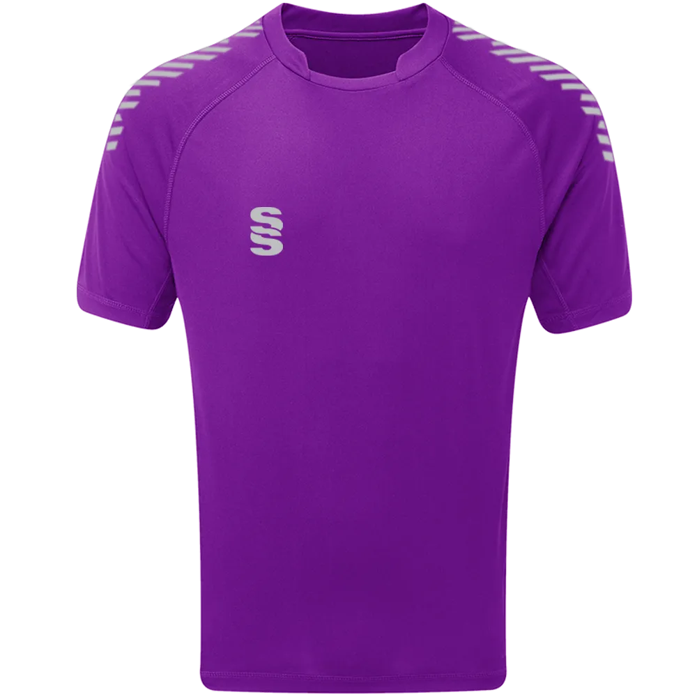 DU009 PURPLE SILVER DIAGONAL