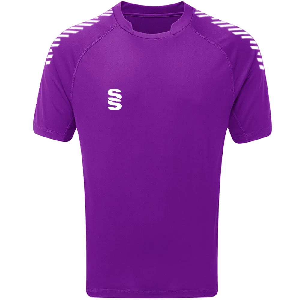 DU009 PURPLE WHITE DIAGONAL