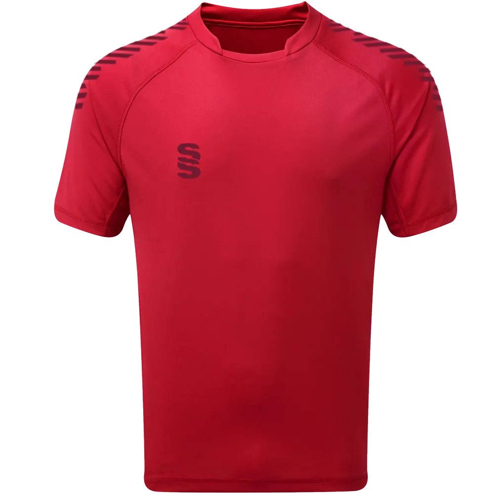 DU009 RED MAROON DIAGONAL