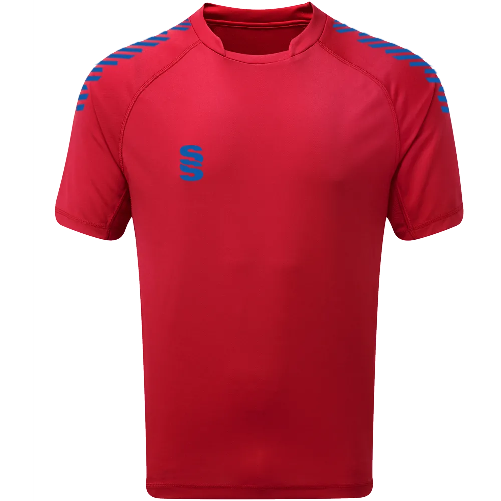 DU009 RED ROYAL DIAGONAL