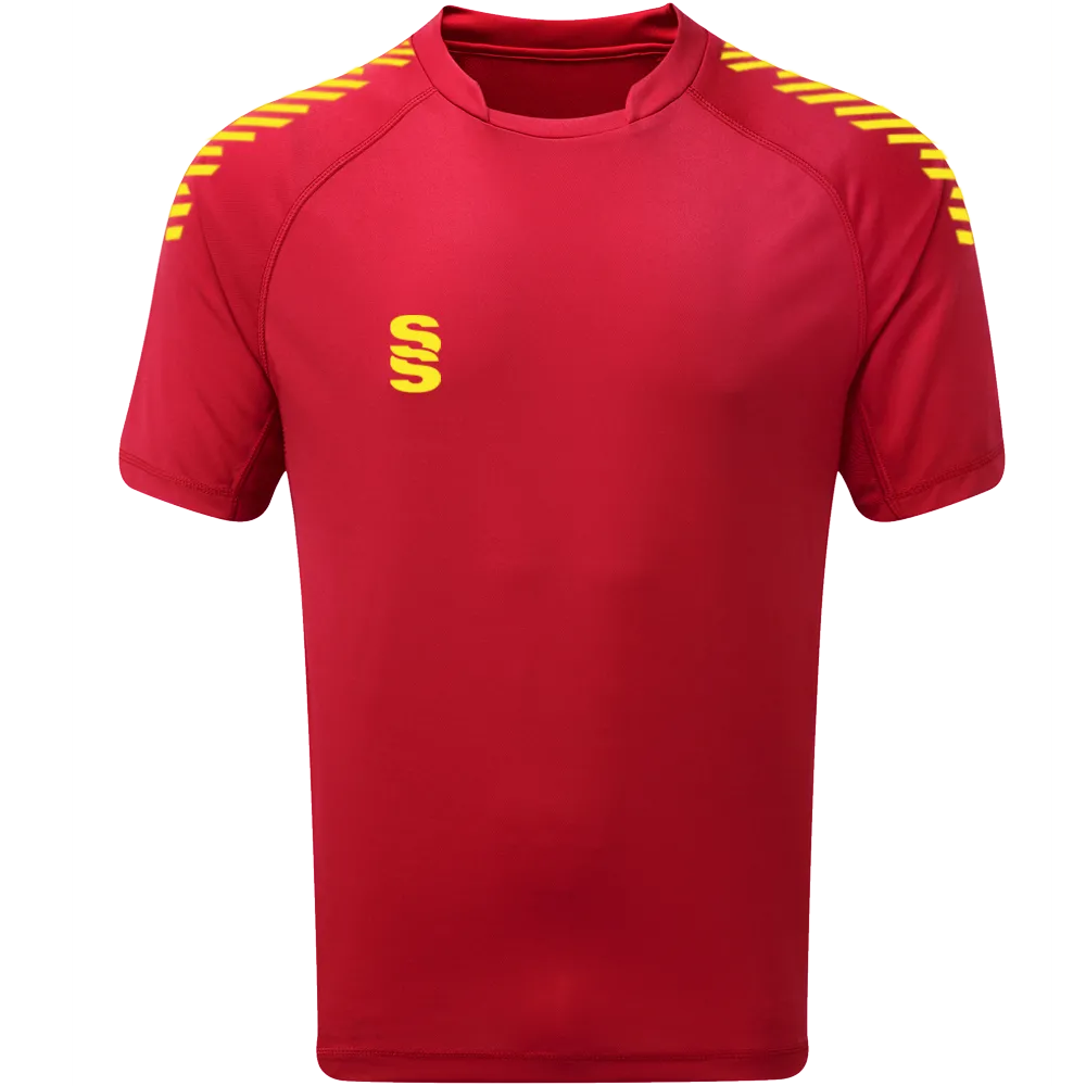 DU009 RED YELLOW DIAGONAL