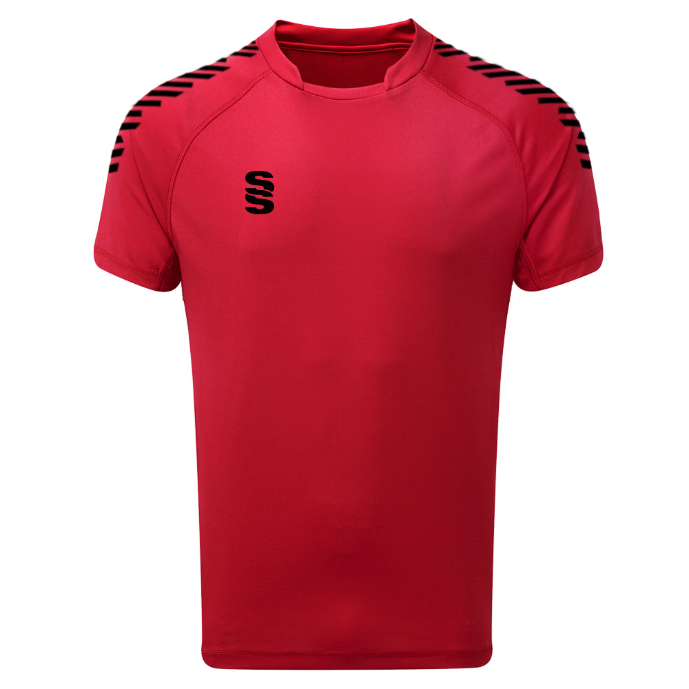 DU009W RED BLACK DIAGONAL