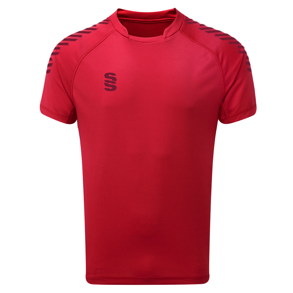DU009W RED MAROON DIAGONAL
