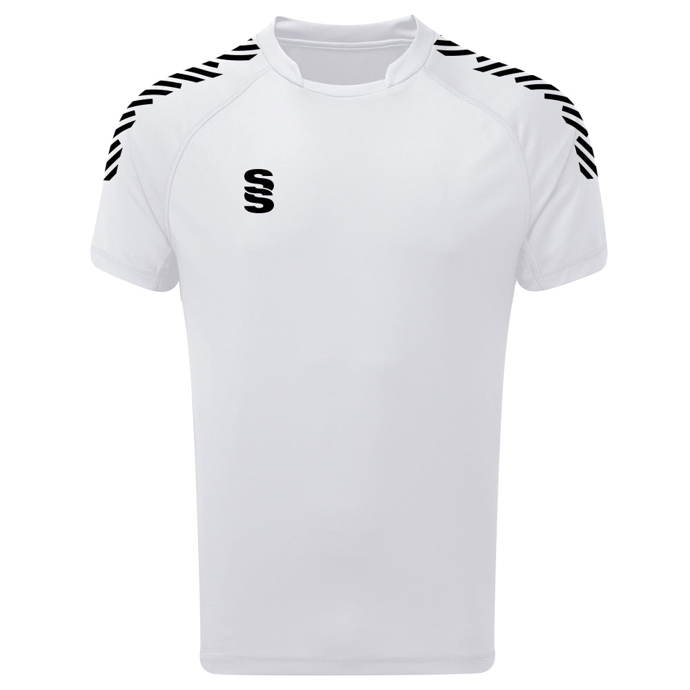 DU009W WHITE BLACK DIAGONAL
