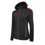 DU012W BLACK RED DIAGONAL