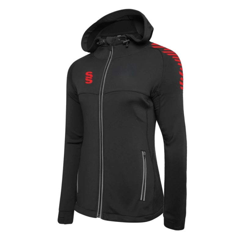 DU012W BLACK RED DIAGONAL