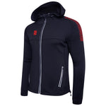 DU012 NAVY RED DOTS