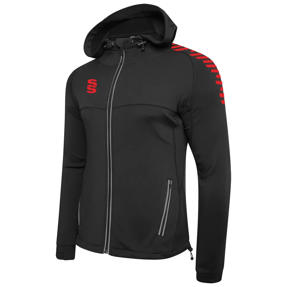 DU012 BLACK RED DIAGONAL