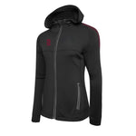 DU012W BLACK MAROON DOTS