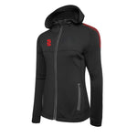 DU012W BLACK RED DOTS