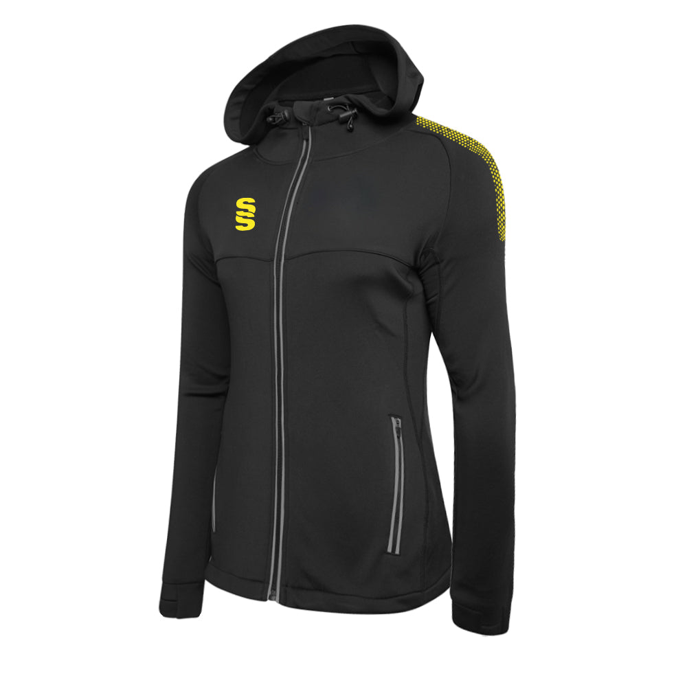 DU012W BLACK YELLOW DOTS