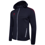 DU012 NAVY MAROON DIAGONAL