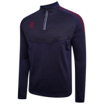 DU013 NAVY MAROON DIAGONAL