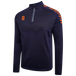 DU013 NAVY ORANGE DIAGONAL