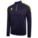 DU013 NAVY YELLOW DIAGONAL