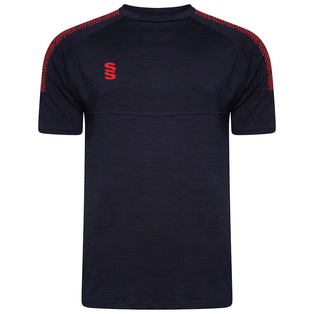 DU014 NAVY RED DOTS
