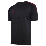 DU014 BLACK MAROON DIAGONAL
